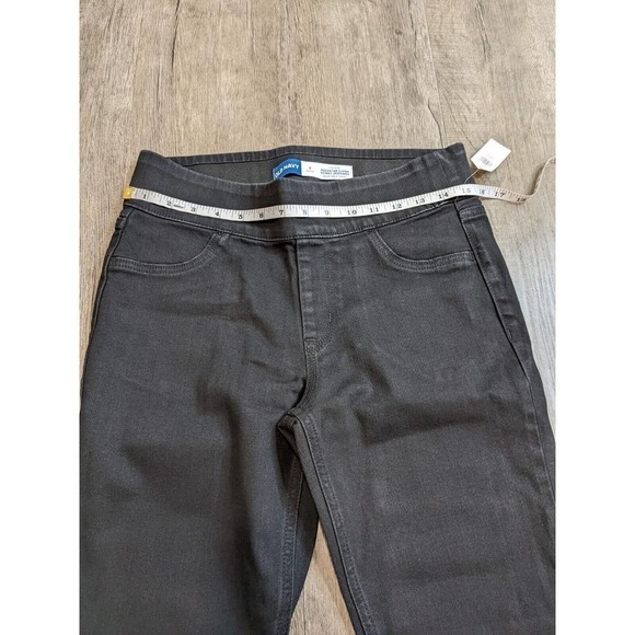 NWT Old Navy Skinny Jeggings Petite Size 8 Women's Blue Adjustable Waist - Picture 7 of 8